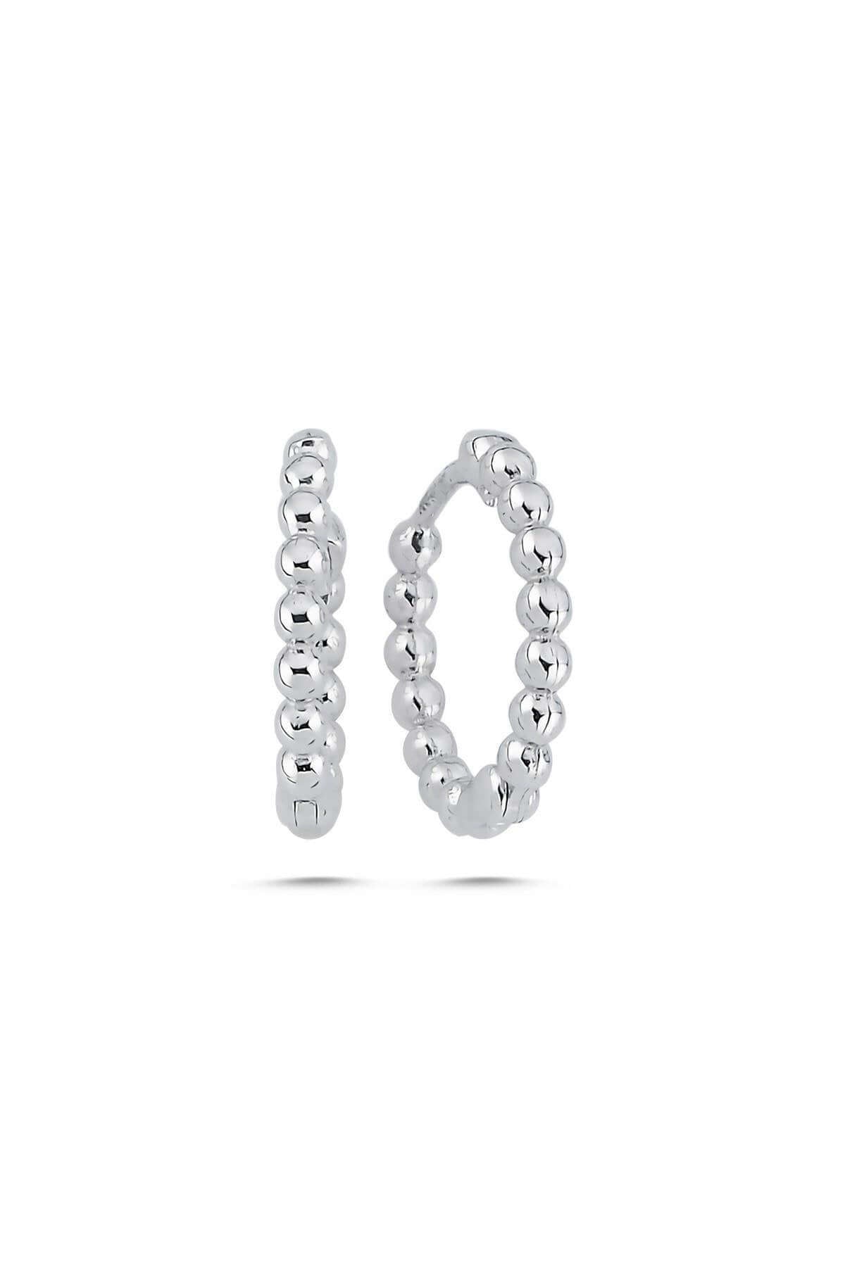 14 Ayar Altın Erkek 1 cm Halka Küpe