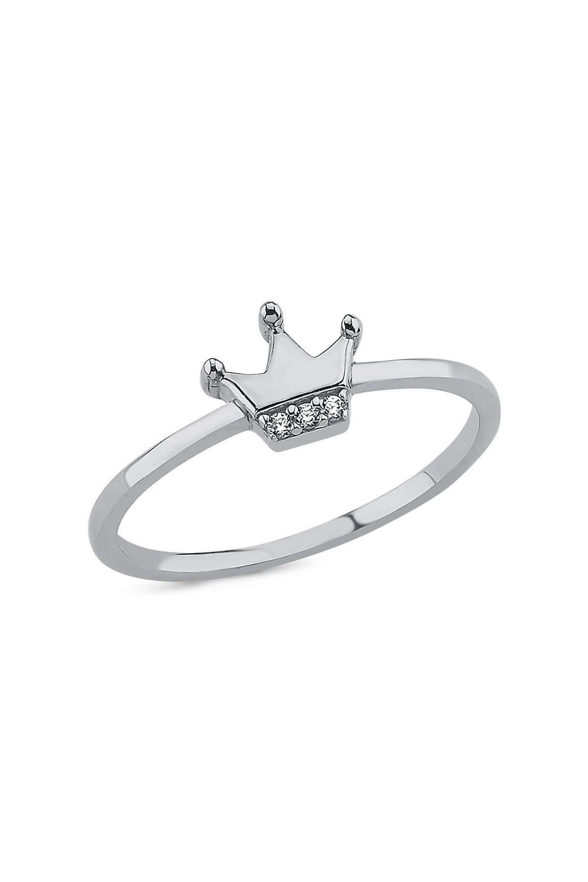 14 Ayar Altın Taç Yüzük