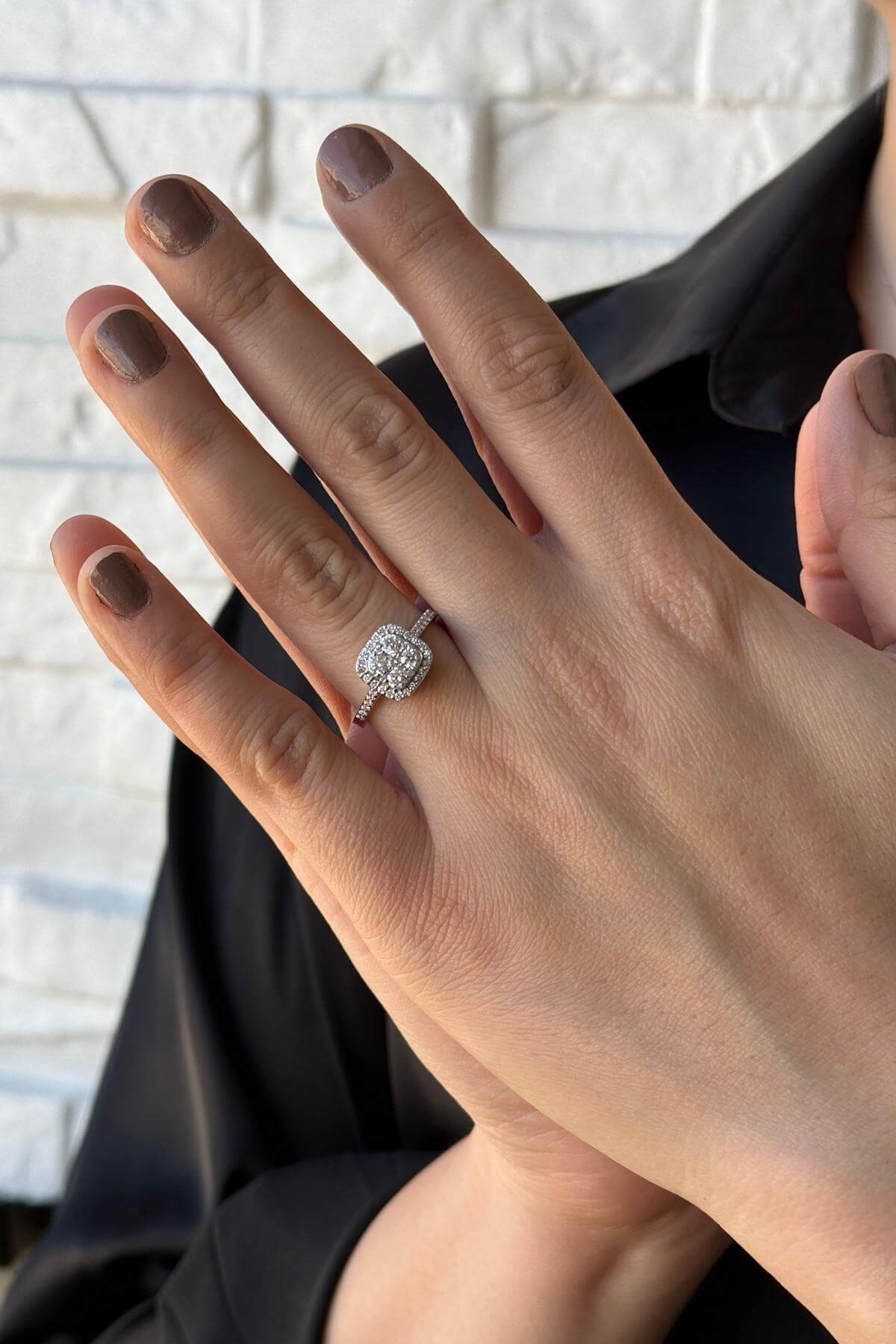 14 Ayar Altın 0,53 Karat Harmony Pırlanta Yüzük