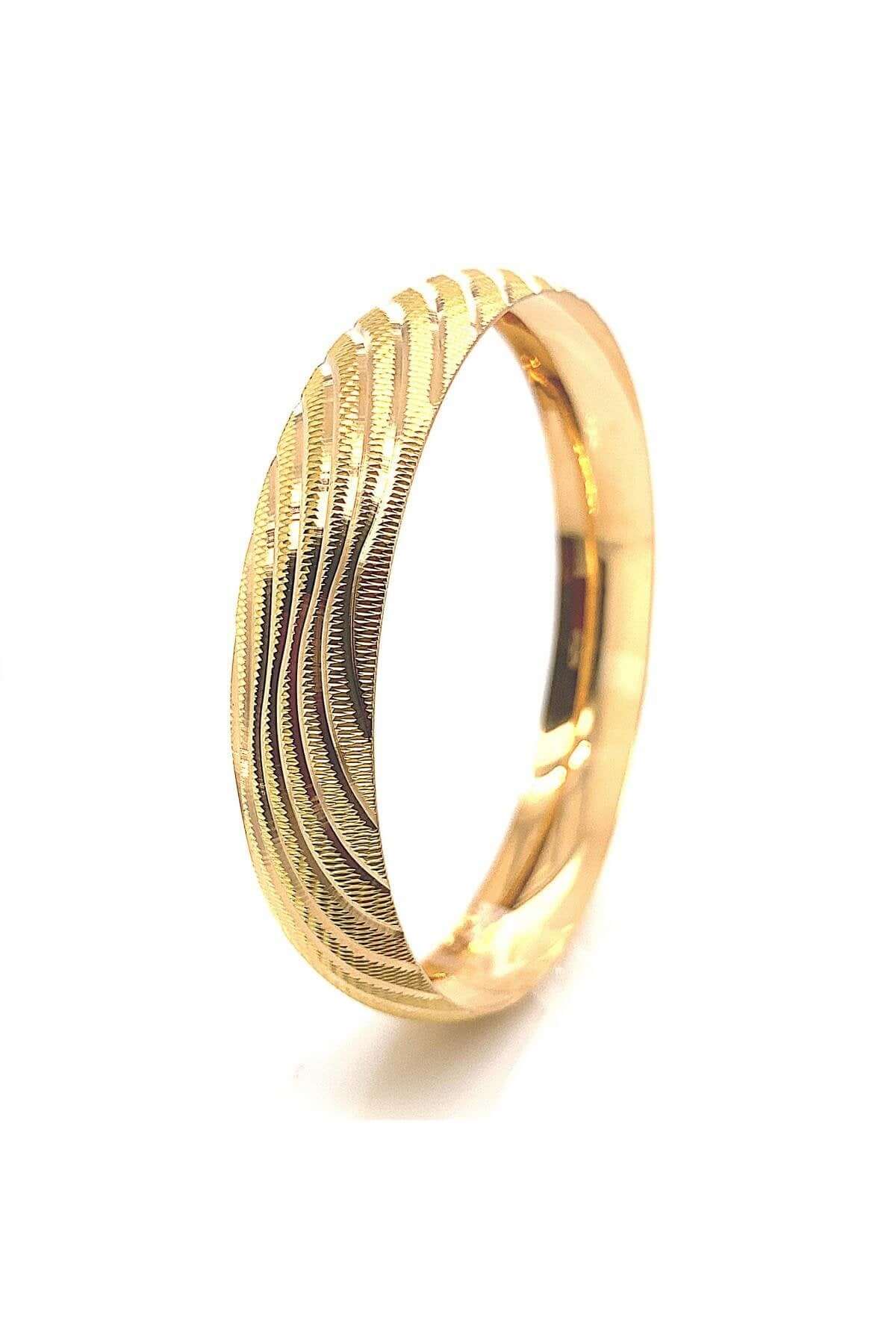 22 Ayar Altın 14 Gr Yatırımlık Kadın Bilezik