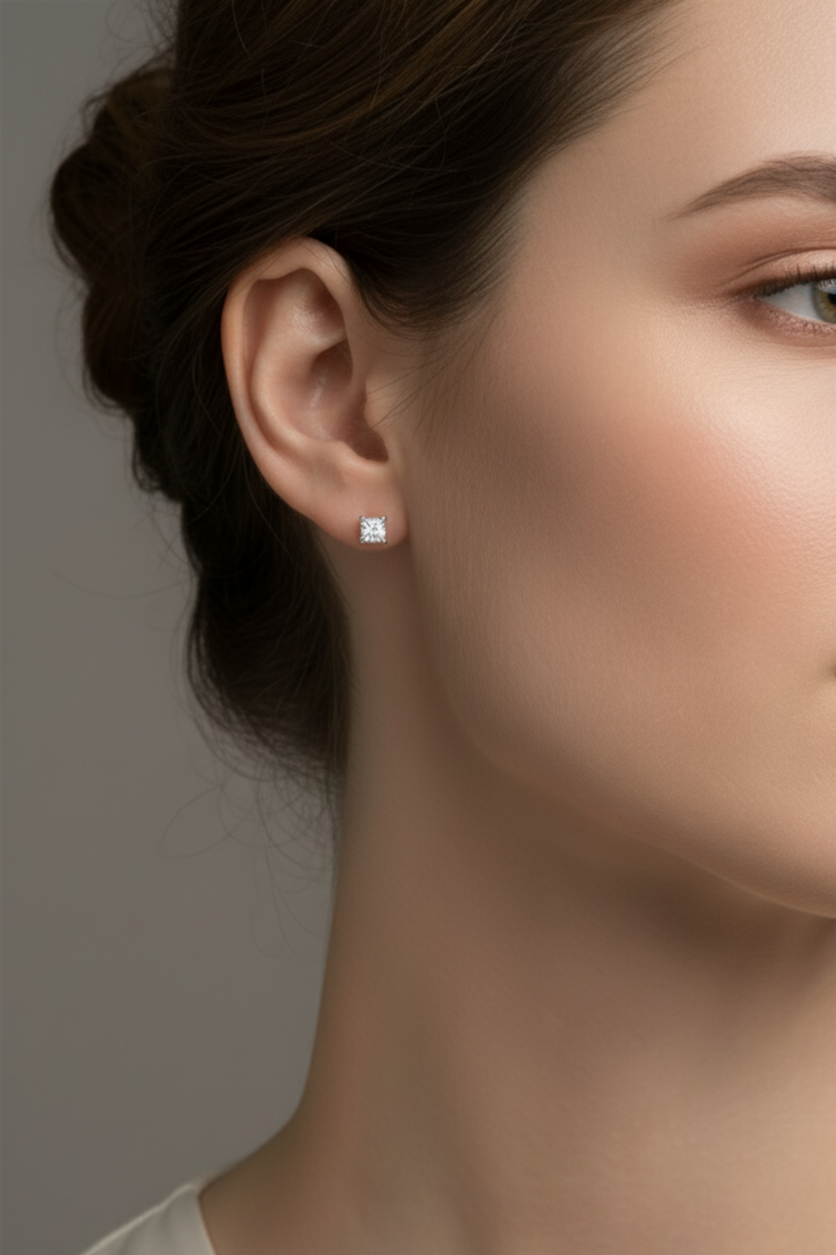 Takoz Tırnak Tektaş Küpe