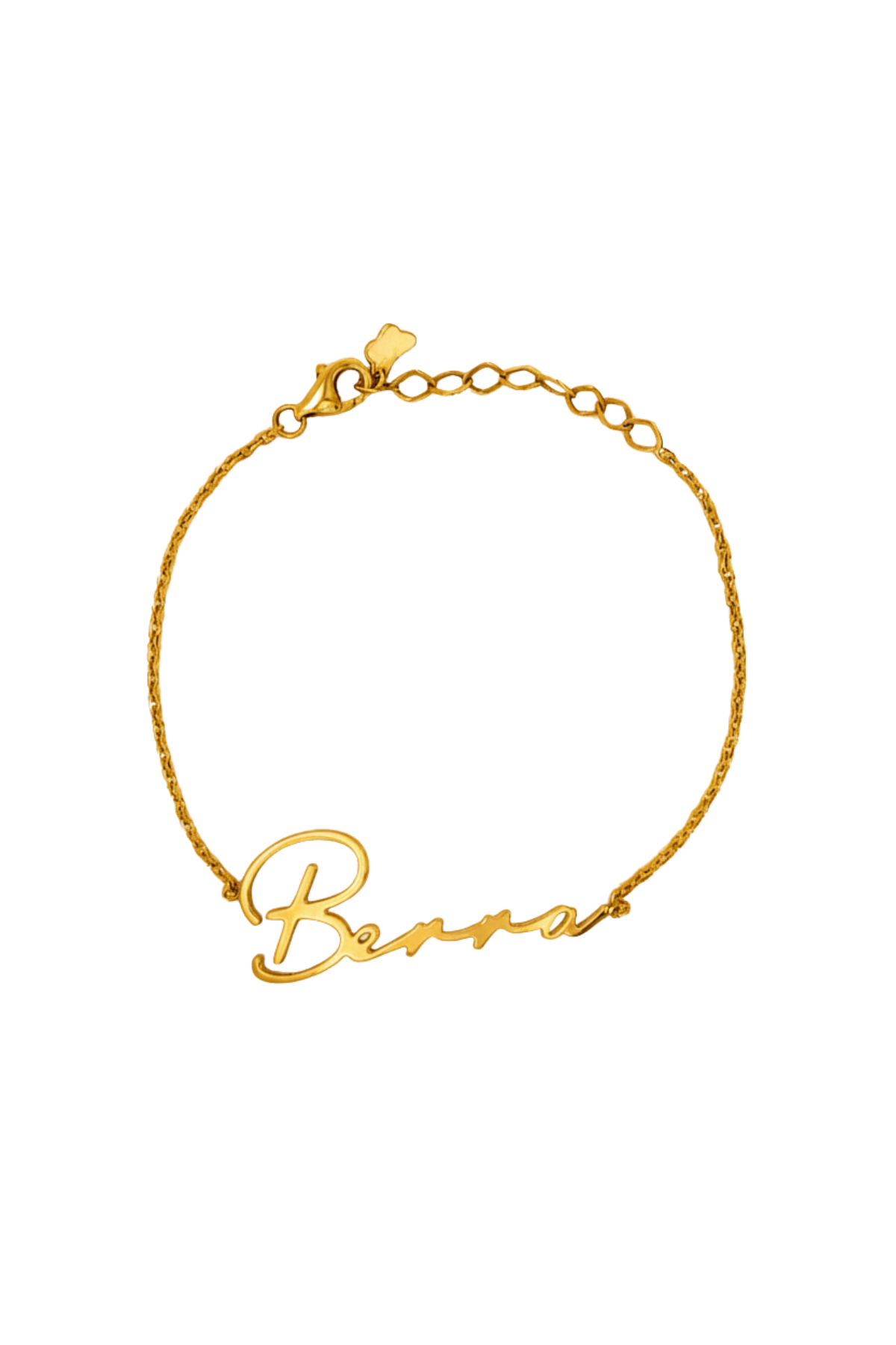 14 Ayar Altın İsim Bileklik