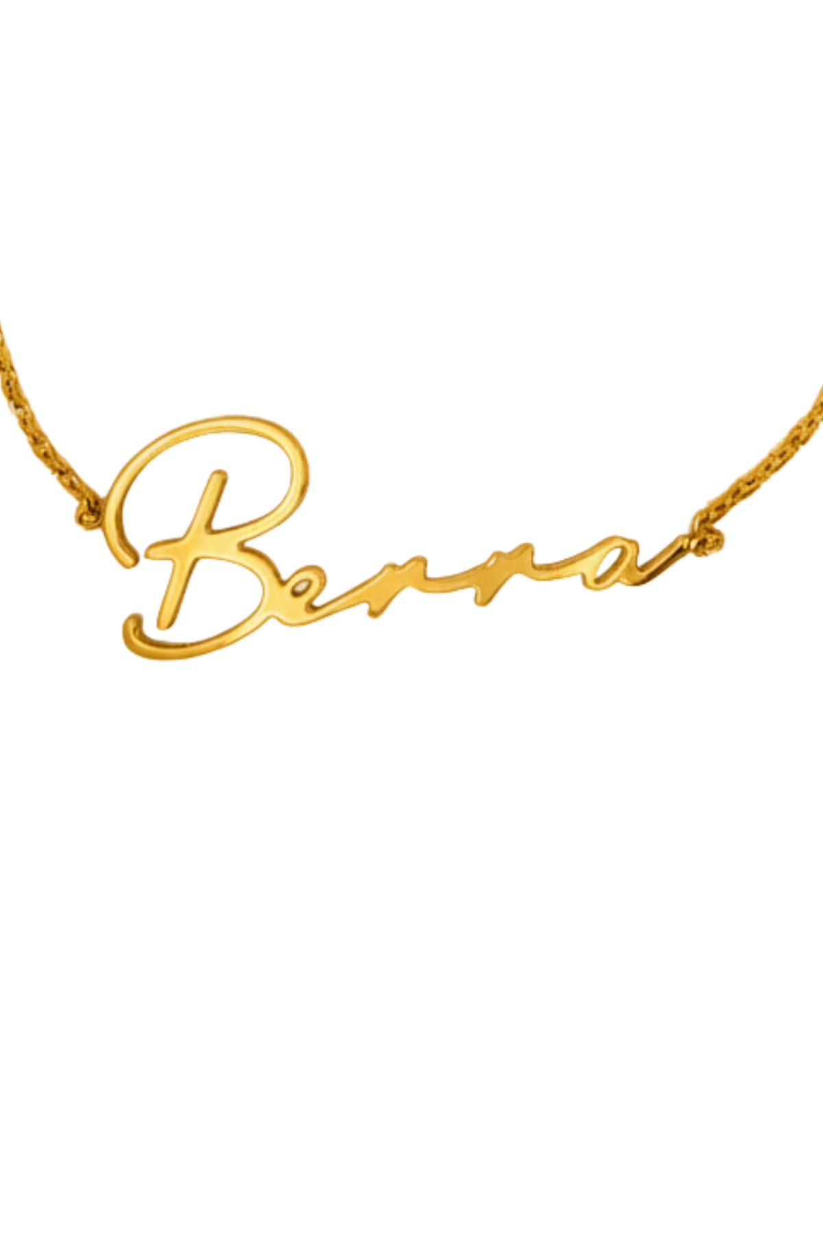 14 Ayar Altın İsim Bileklik