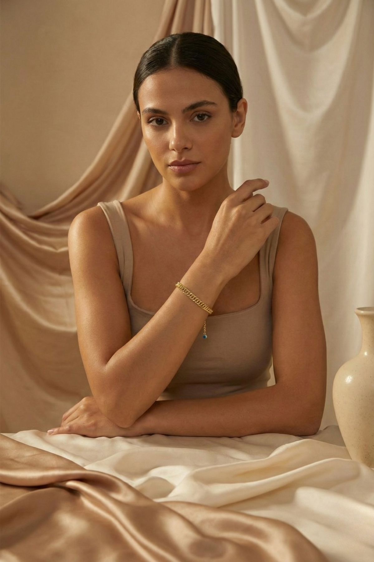 Nazar Boncuklu Dallas Bileklik