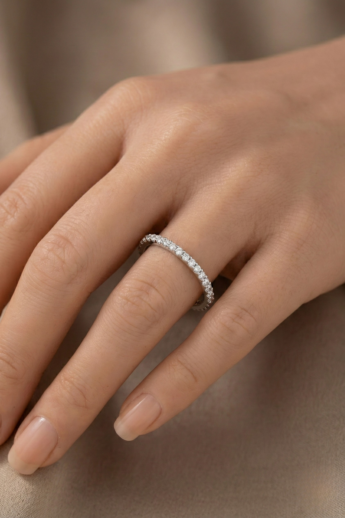 14 Ayar Altın Taşlı Tamtur Yüzük