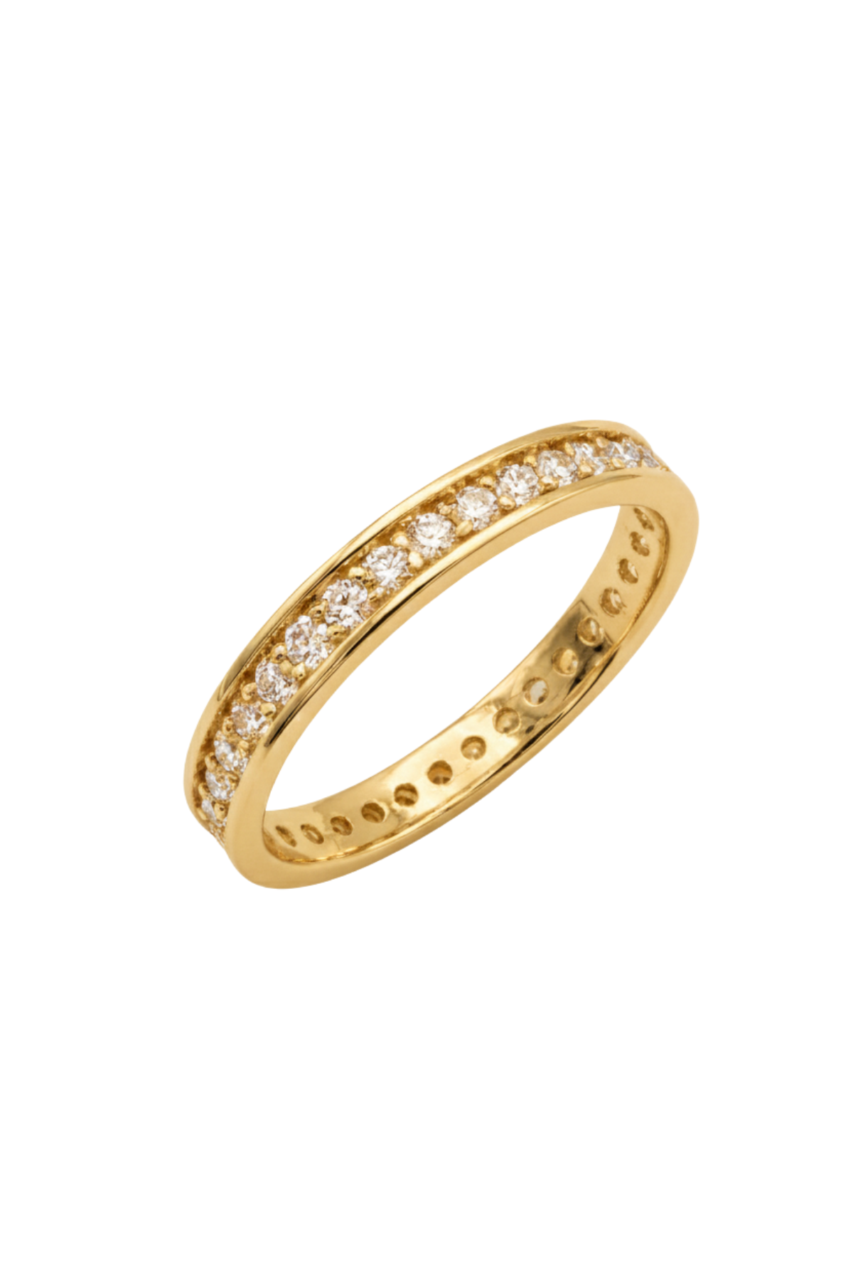 14 Ayar Altın Taşlı Yüzük