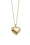 14 Ayar Altın Kalpli Kolye