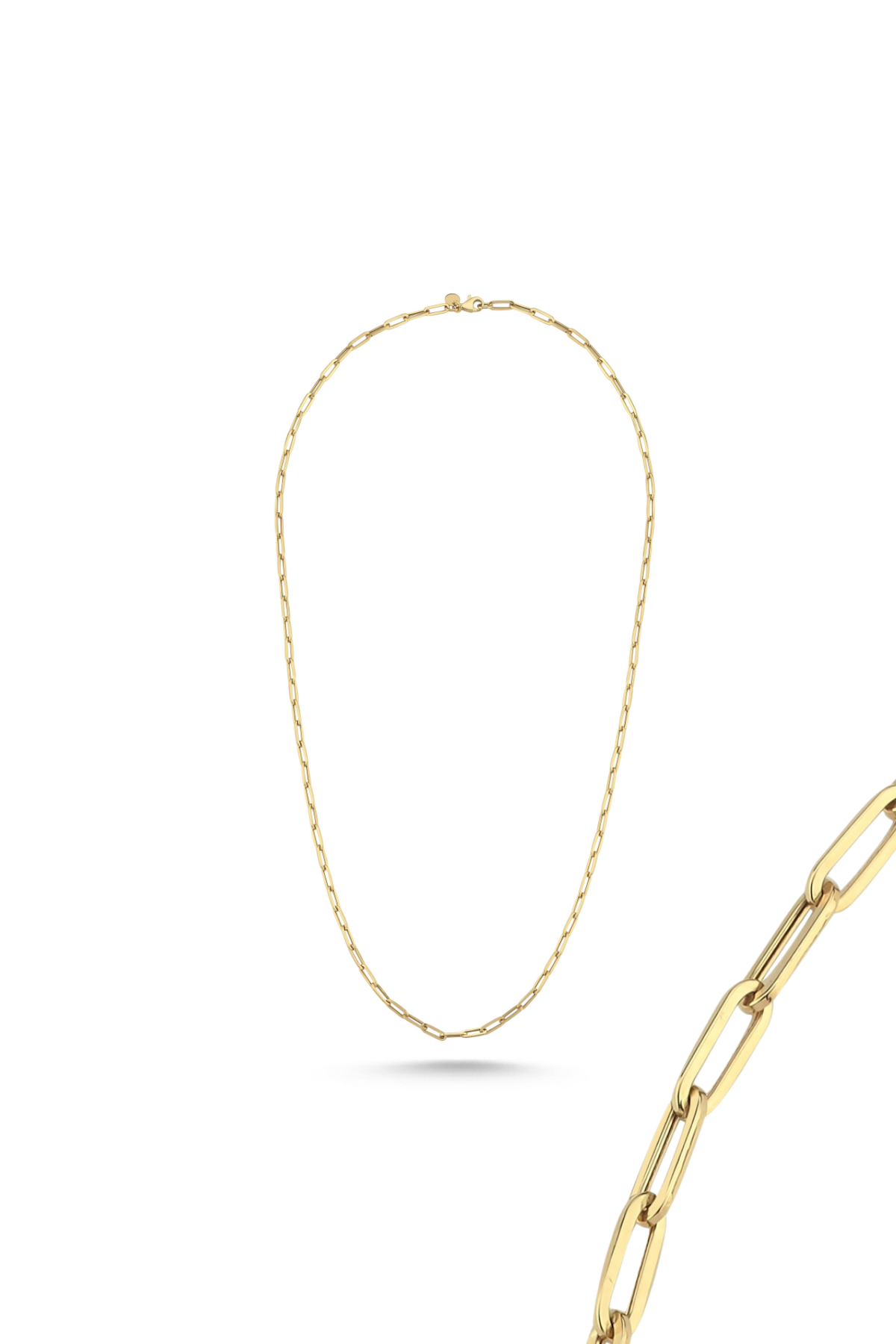 14 Ayar Altın Ataç Zincir Kolye