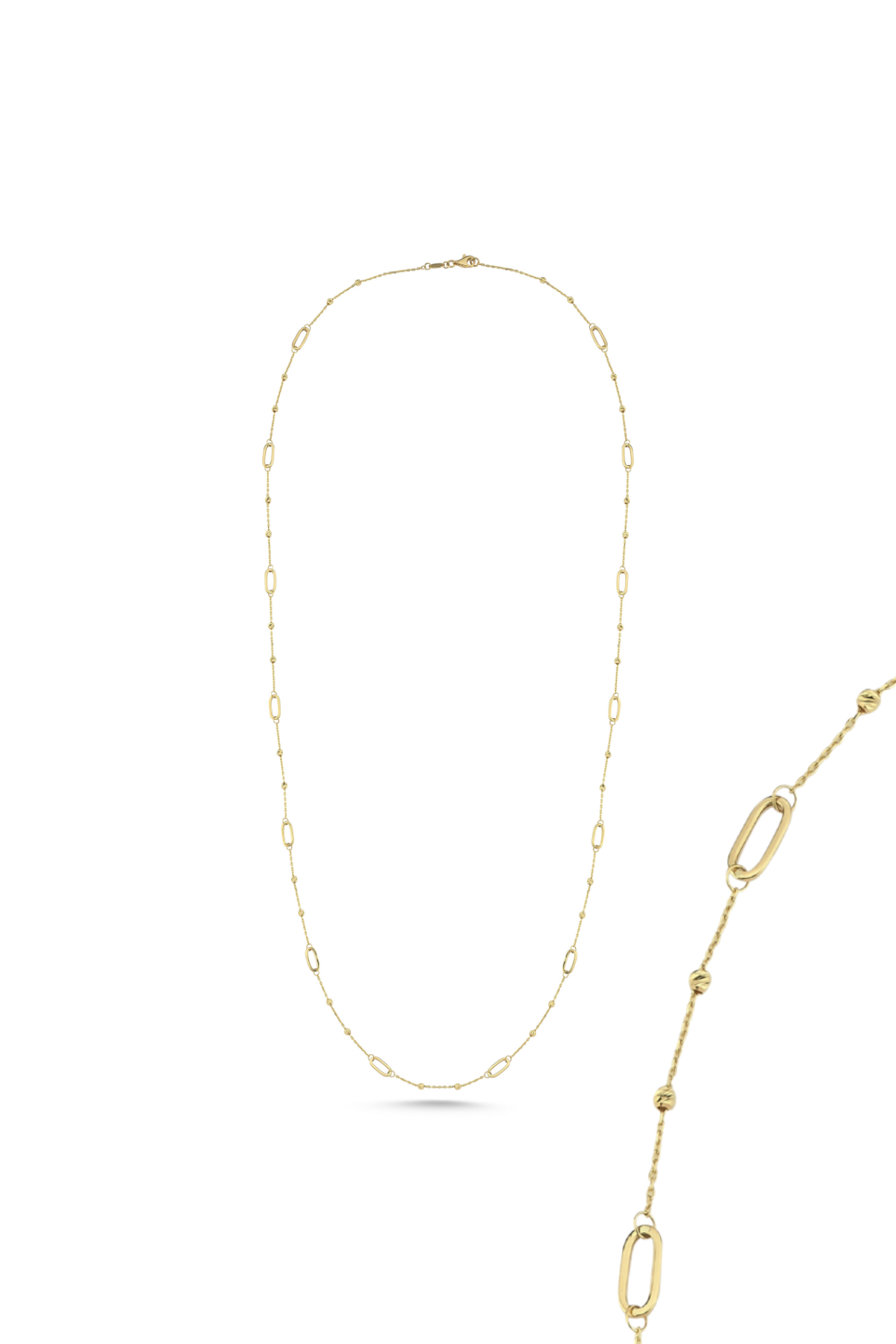 14 Ayar Altın Dorikalı Ataç Kolye