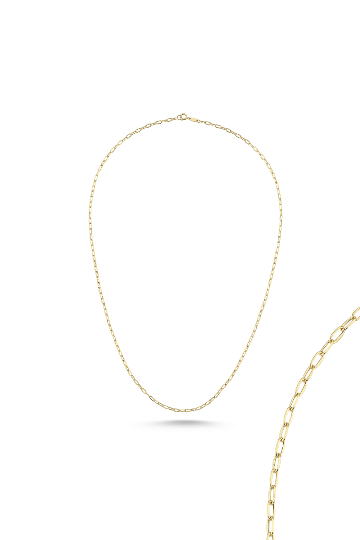 14 Ayar Altın Ataç Zincir Kolye