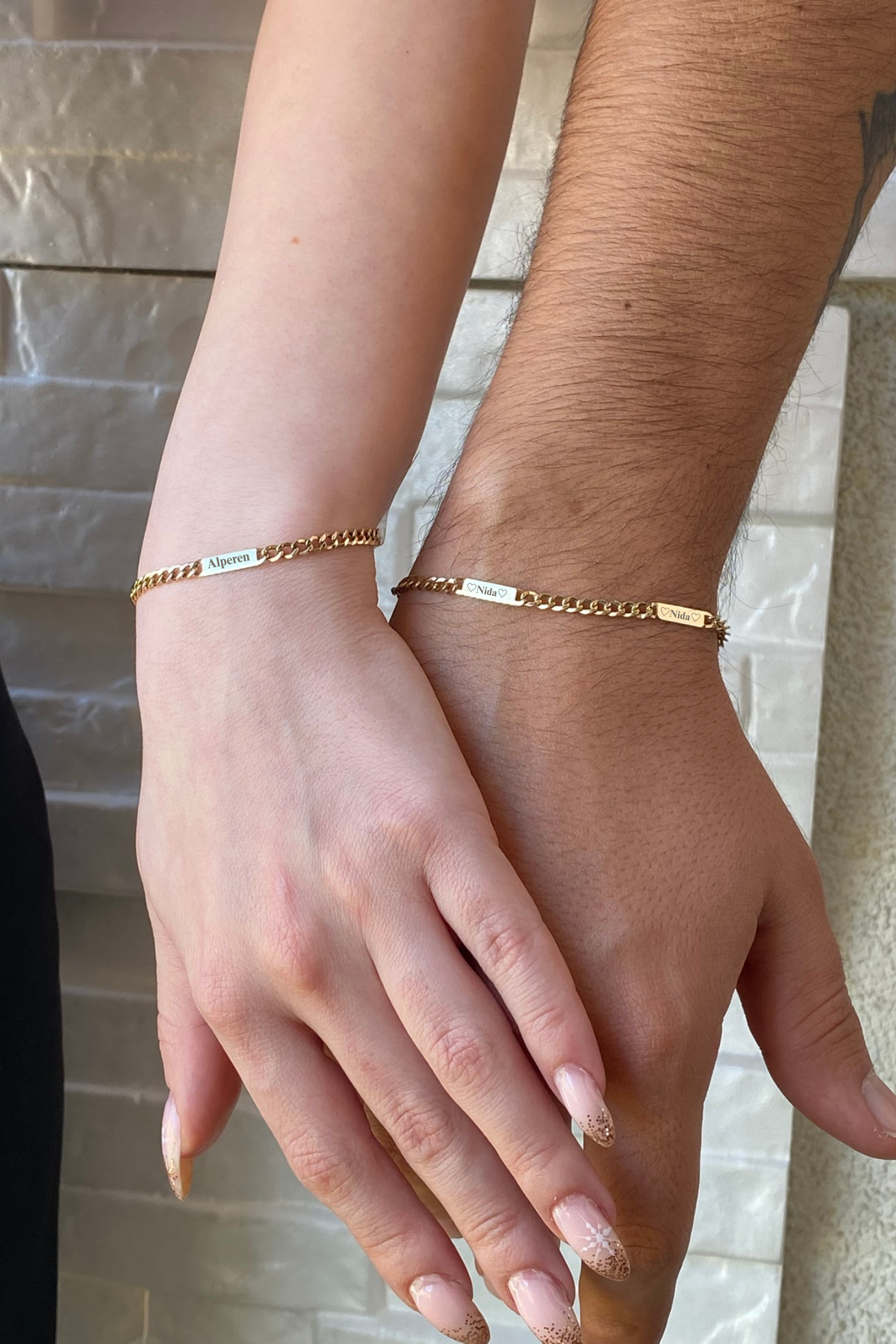 14 Ayar Altın Erkek Plakalı Gurmet Zincir Bileklik