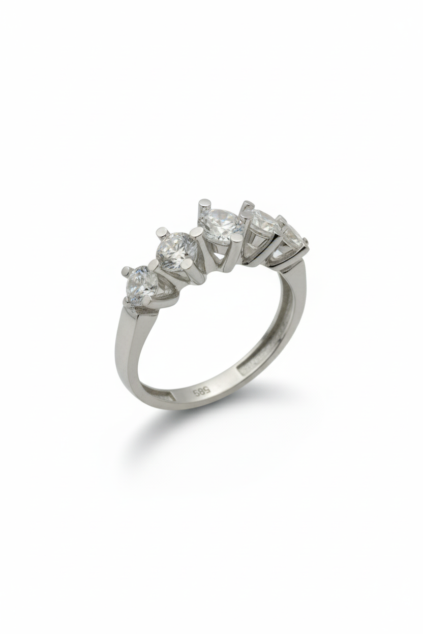 Top Tırnak Beştaş Yüzük