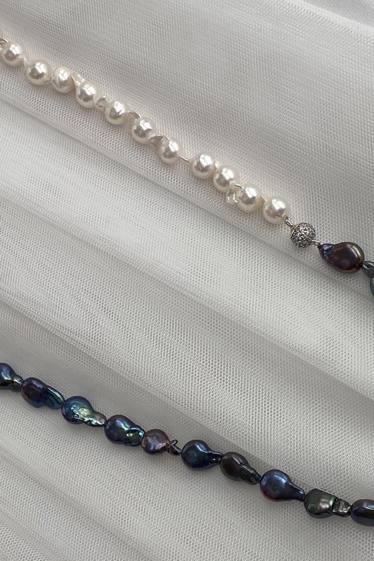 Barok Doğal İnci Kolye