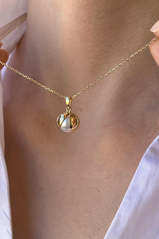 Doğal İnci Küpe Kolye Yüzük Üçlü Set