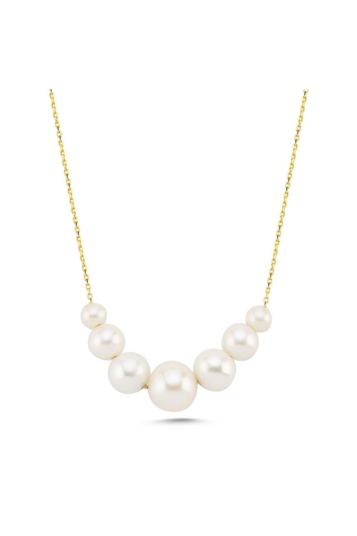 Süzme Doğal İnci Kolye