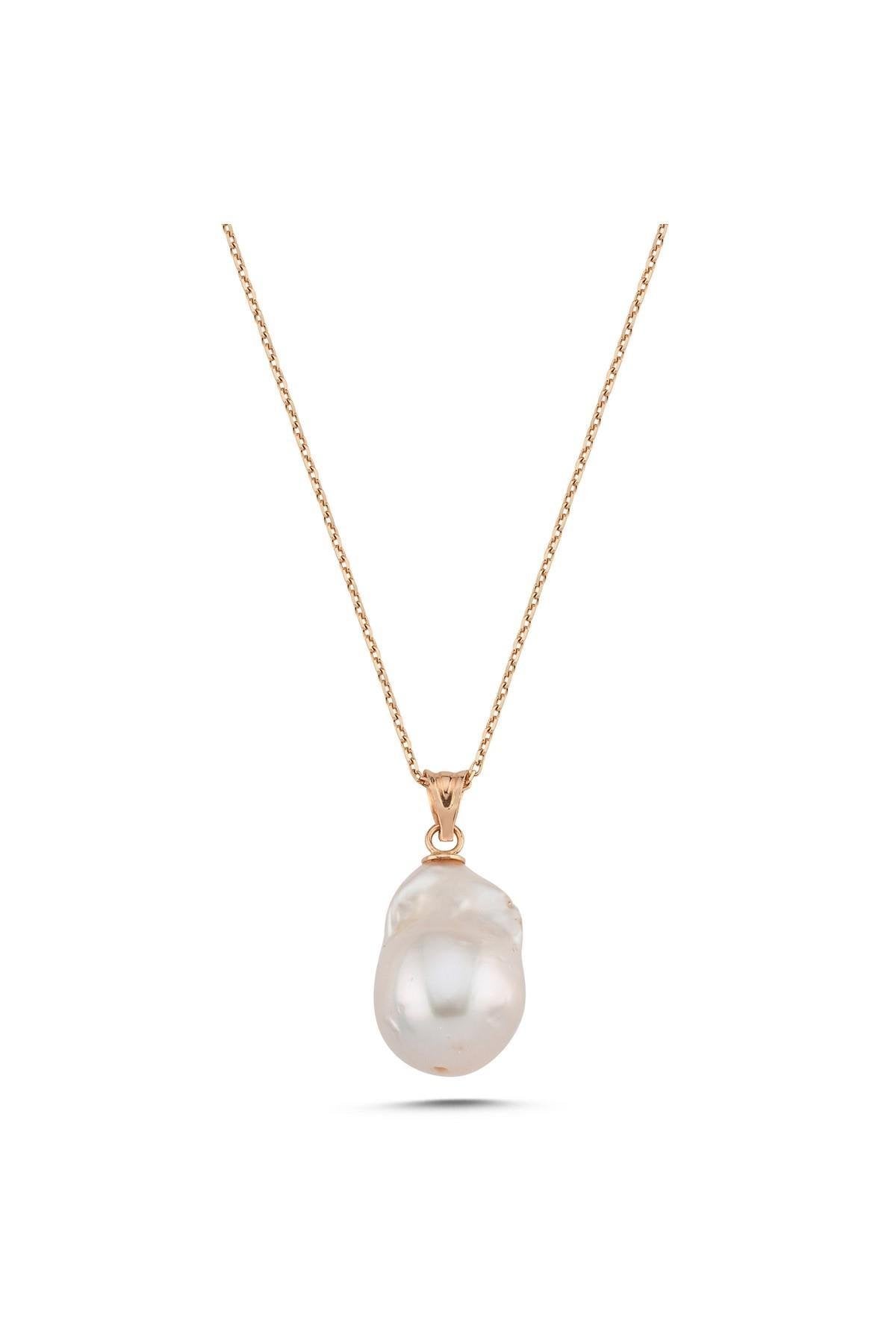 Barok Doğal İnci Kolye