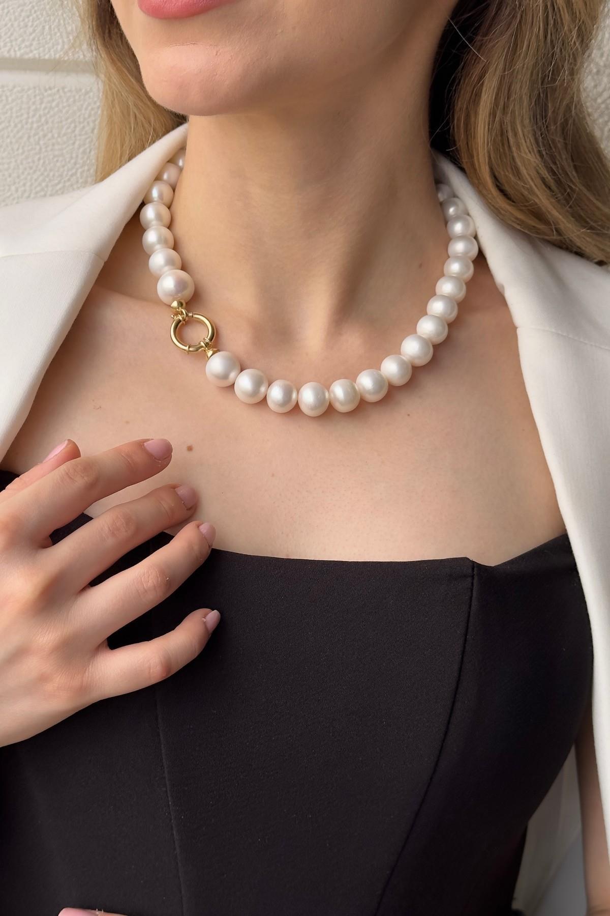 Doğal Kültür İncisi Kolye