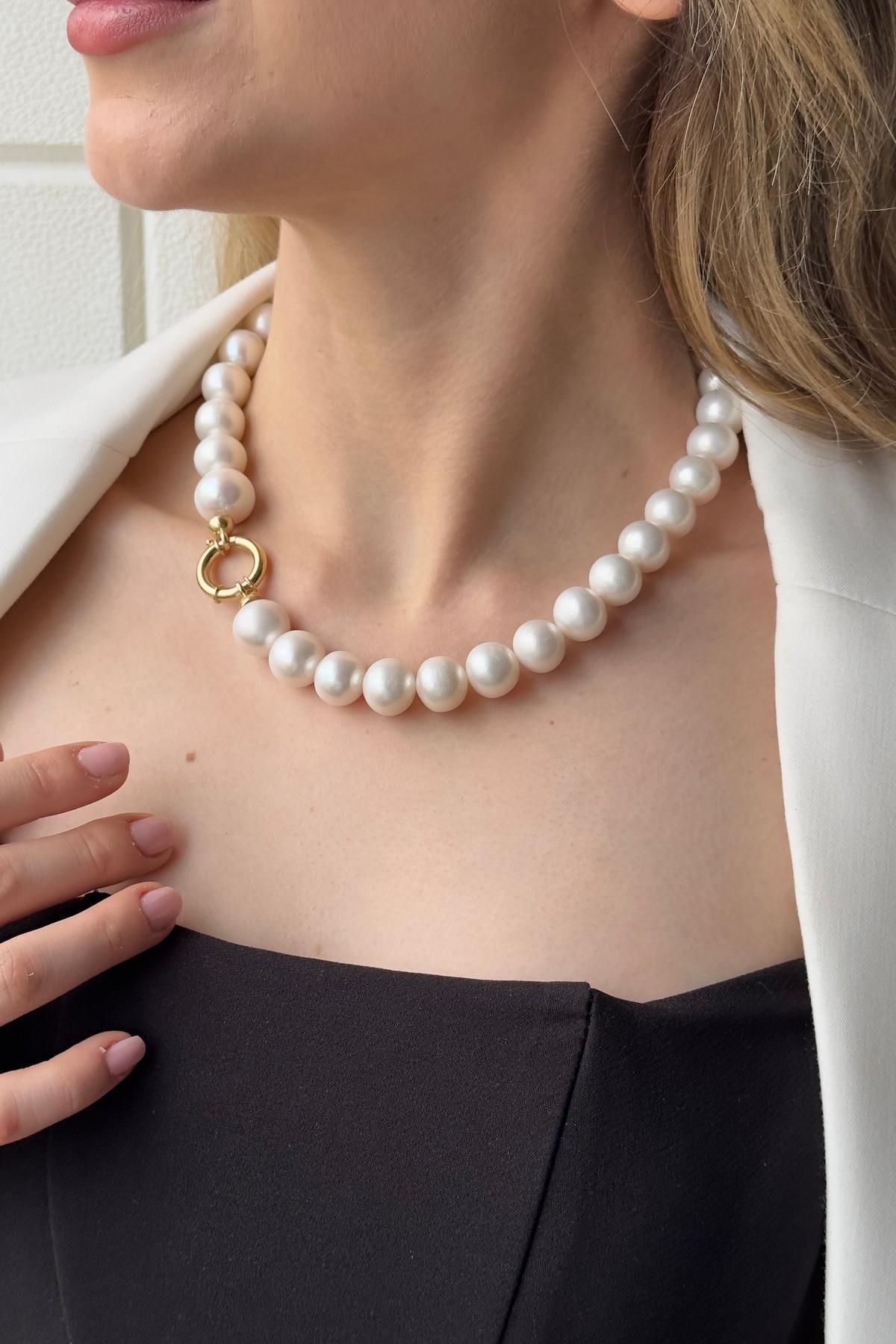 Doğal Kültür İncisi Kolye