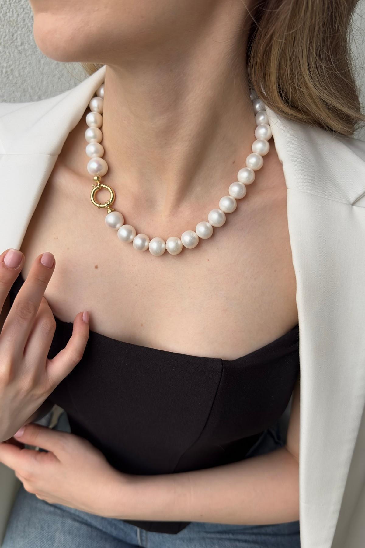 Doğal Kültür İncisi Kolye