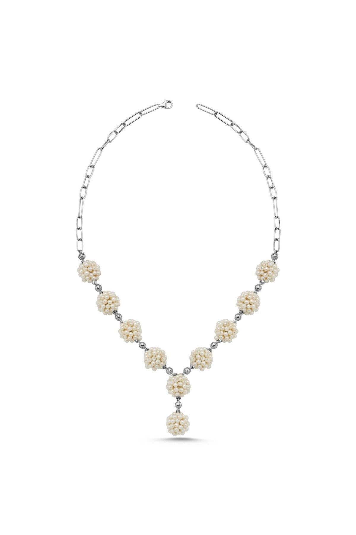 Prenses Model Doğal İnci Kolye