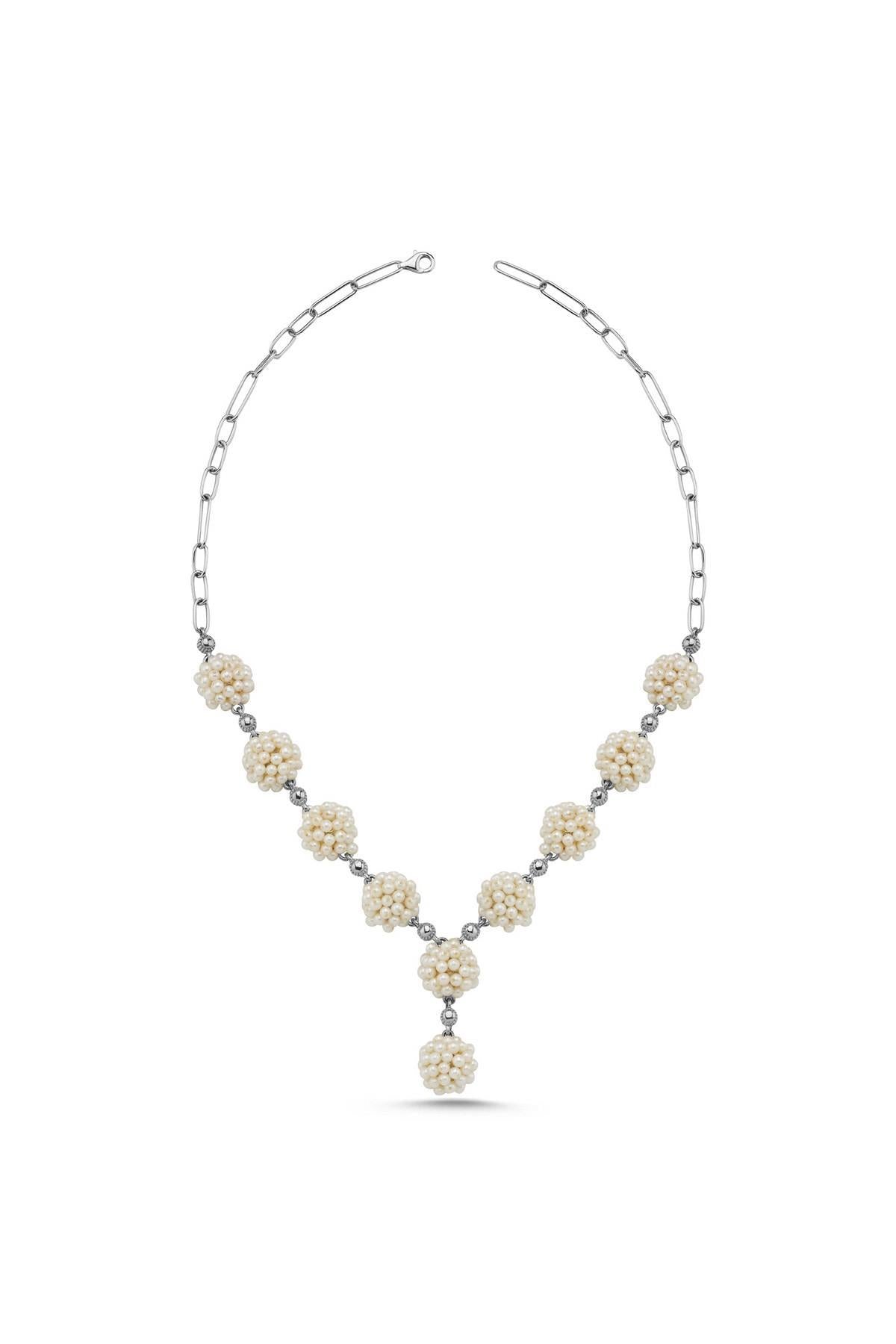 Prenses Model Doğal İnci Kolye