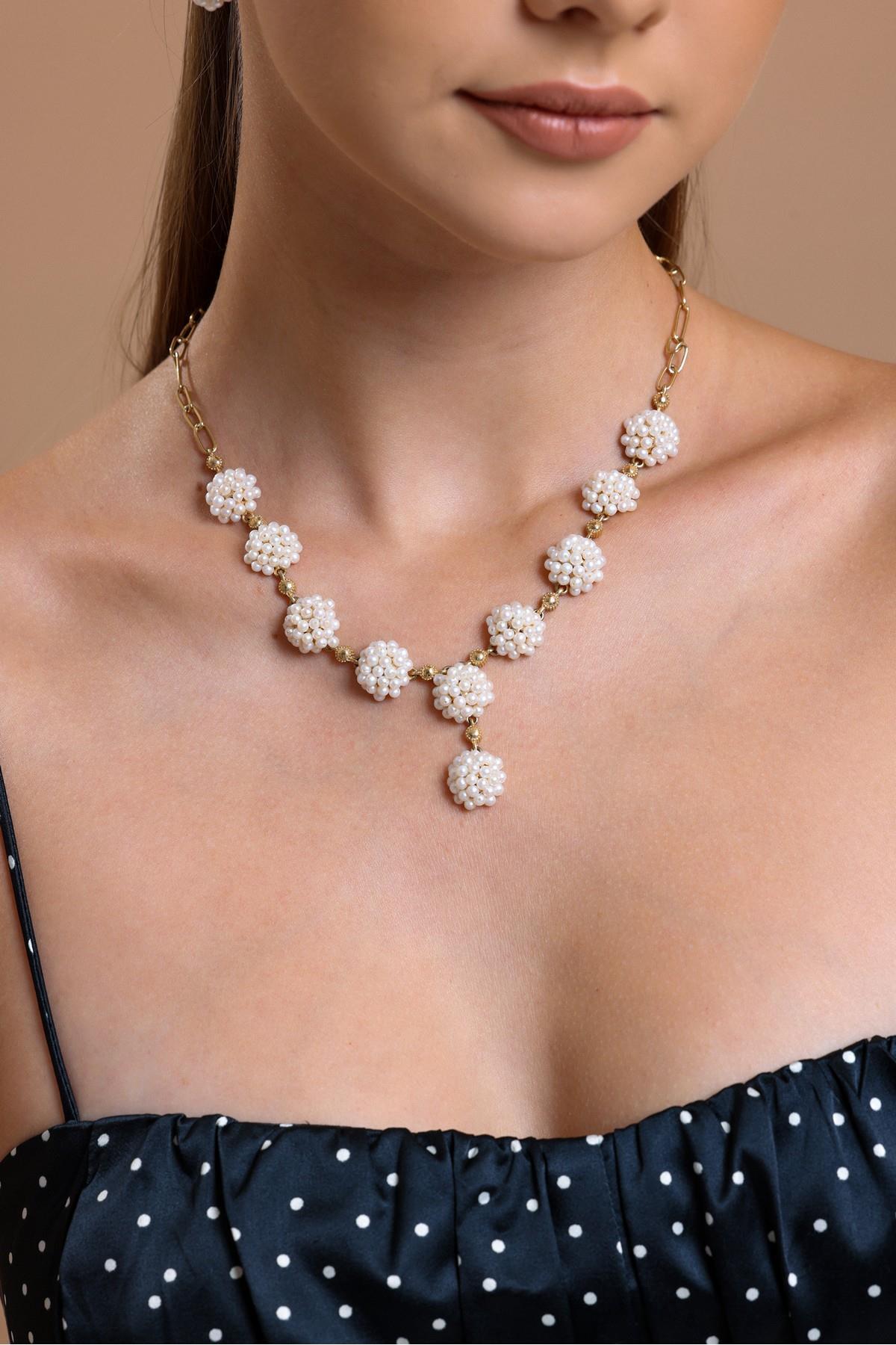 Prenses Model Doğal İnci Kolye