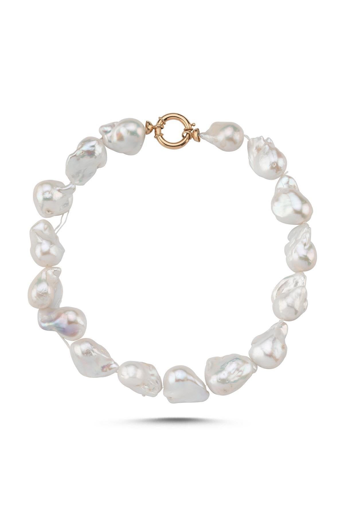 Barok Doğal İnci Kolye