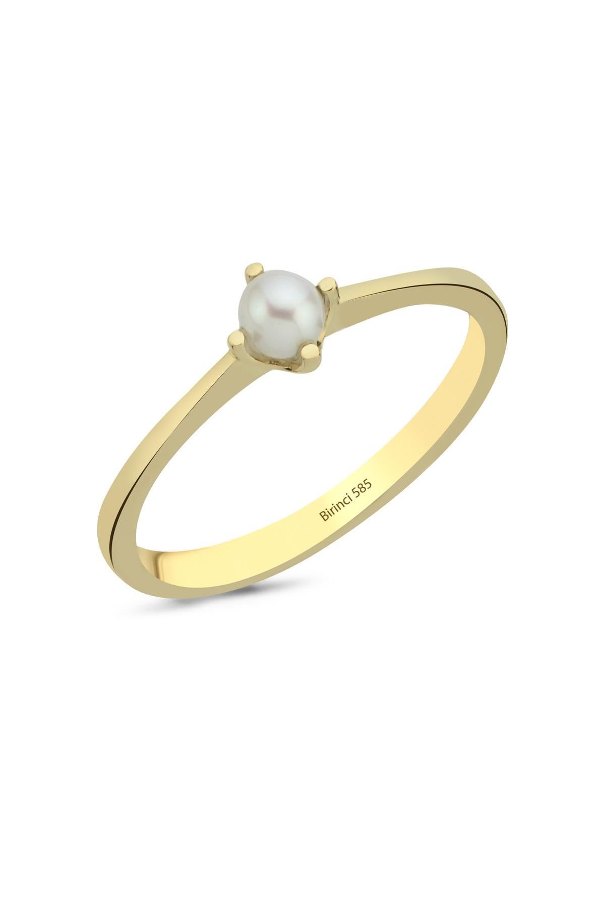 Doğal İnci Yüzük