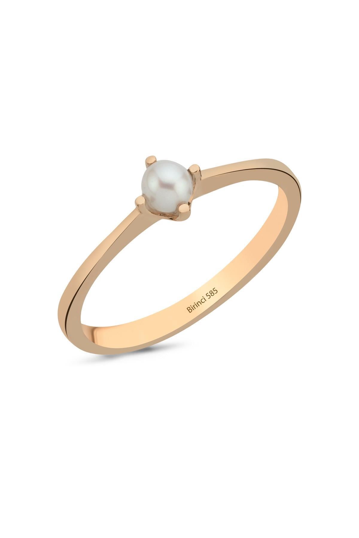 Doğal İnci Yüzük