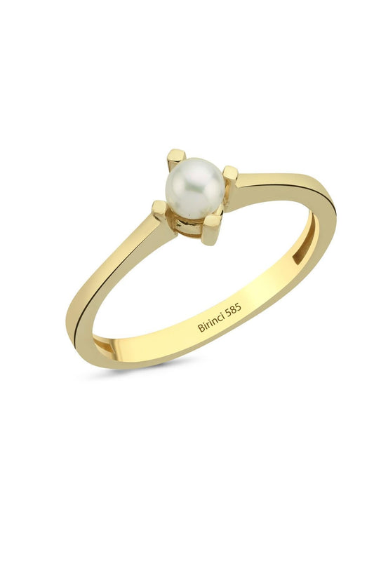 Doğal İnci Yüzük