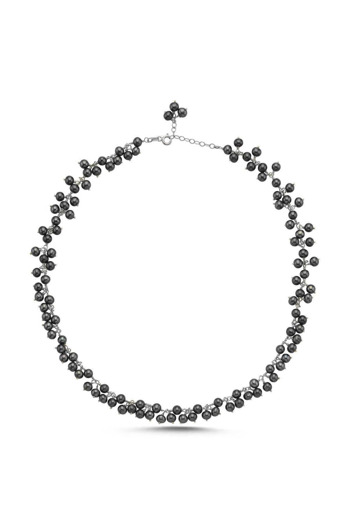 Sallantılı Doğal İnci Kolye