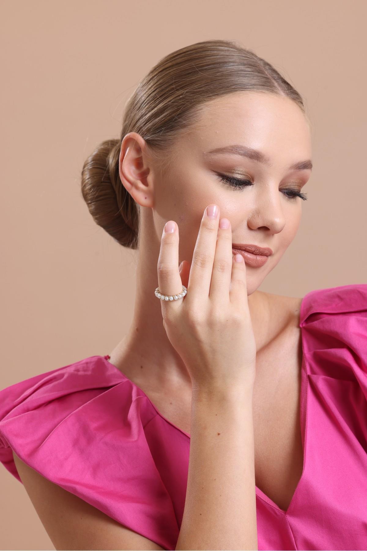 Tamtur Doğal İnci Yüzük