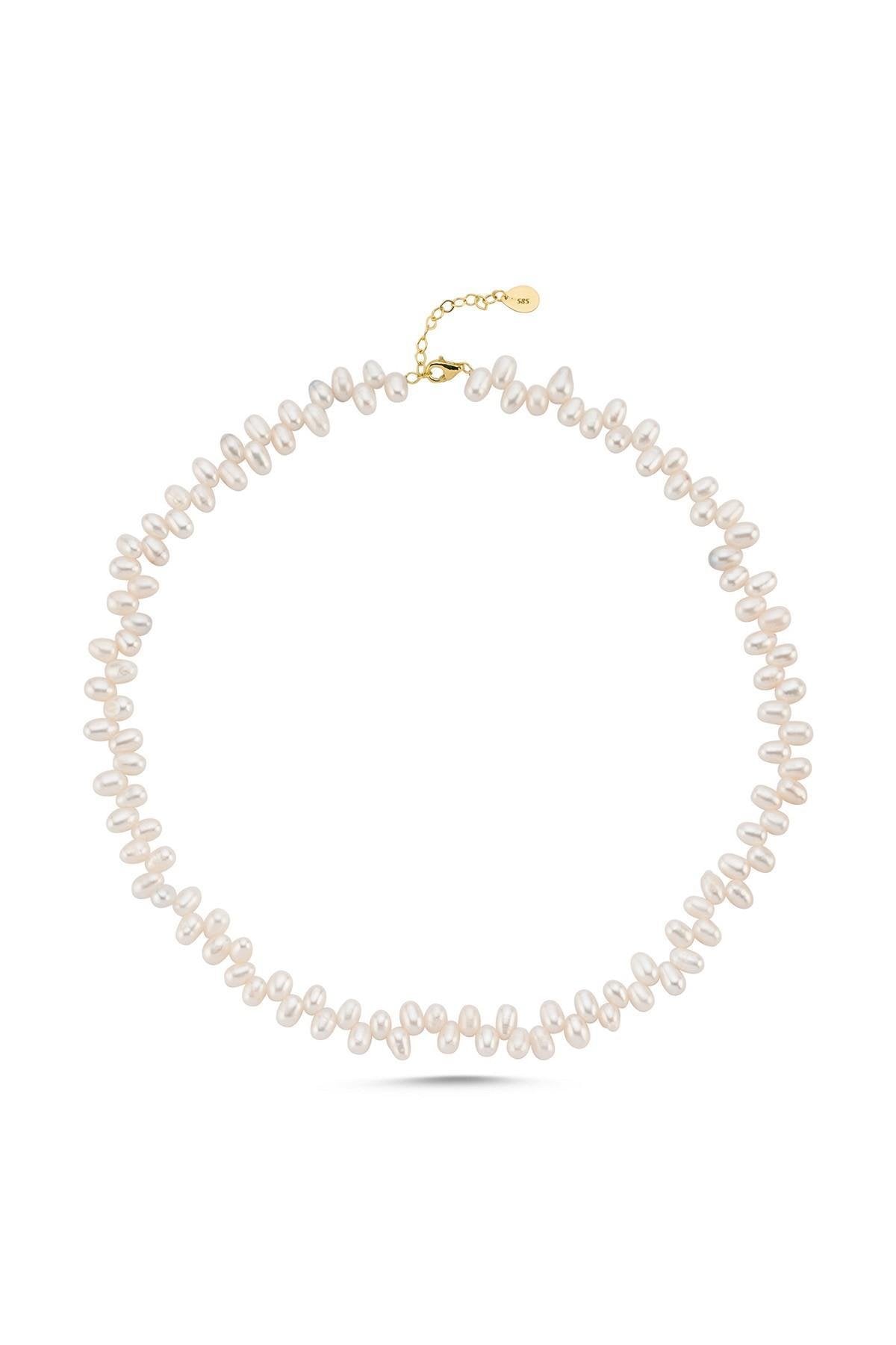 Barok Doğal İnci Kolye