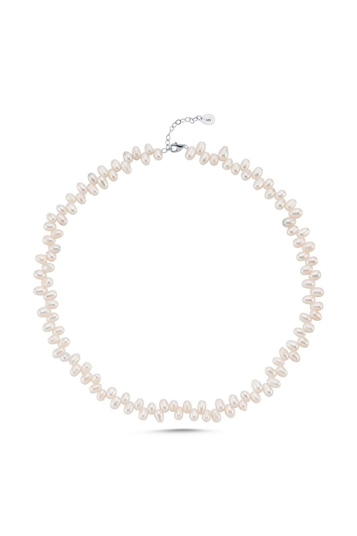 Barok Doğal İnci Kolye