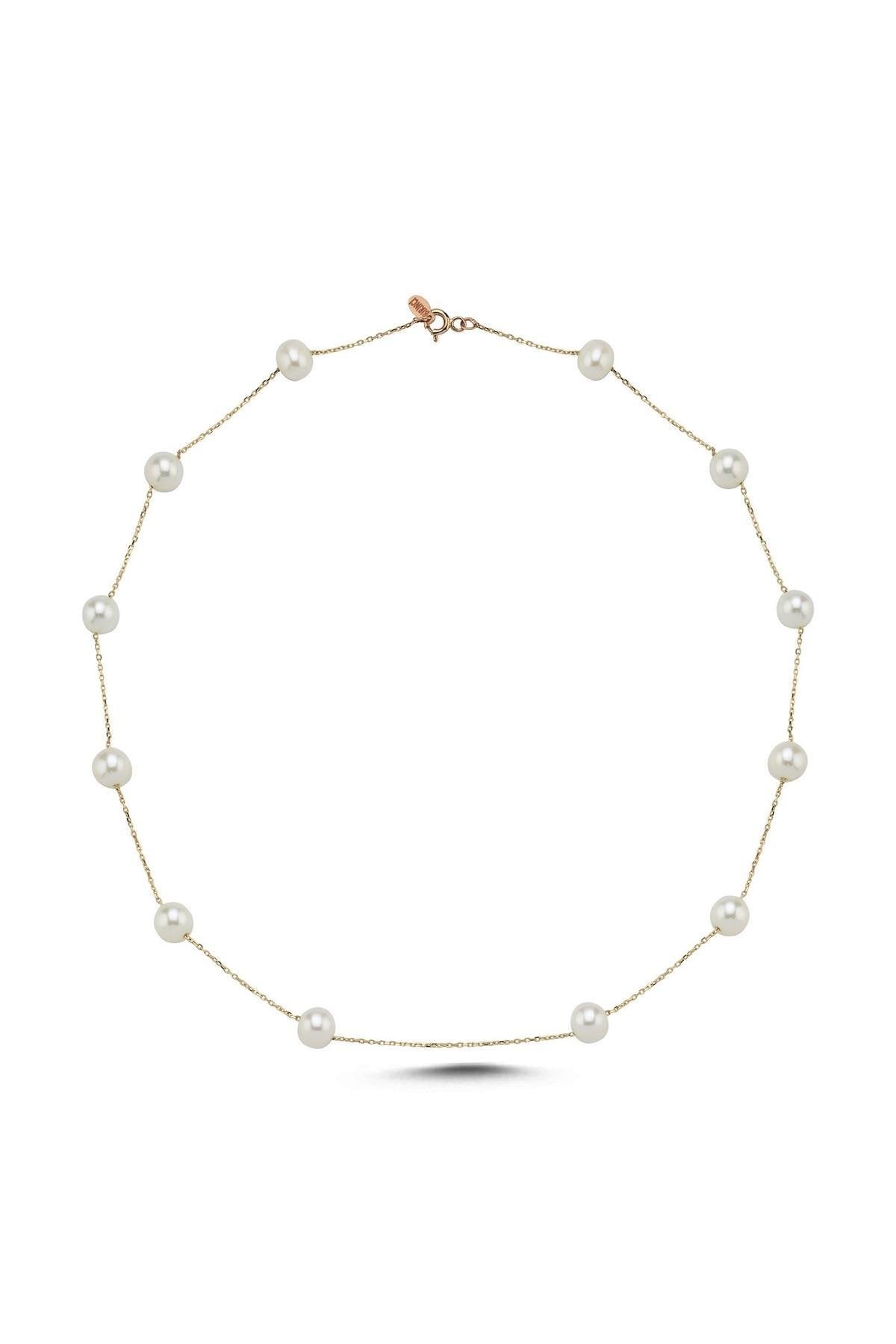 Çıtır Doğal İnci Zincir Kolye