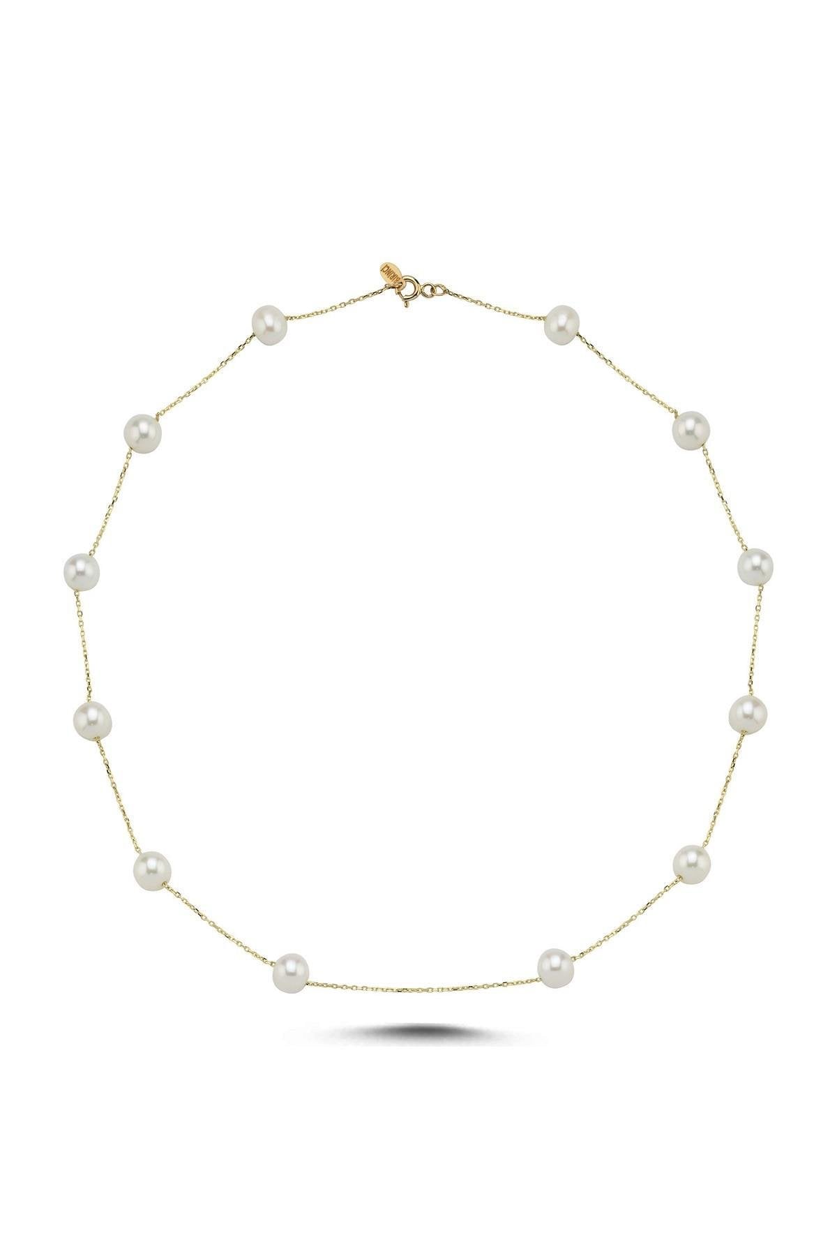 Çıtır Doğal İnci Zincir Kolye