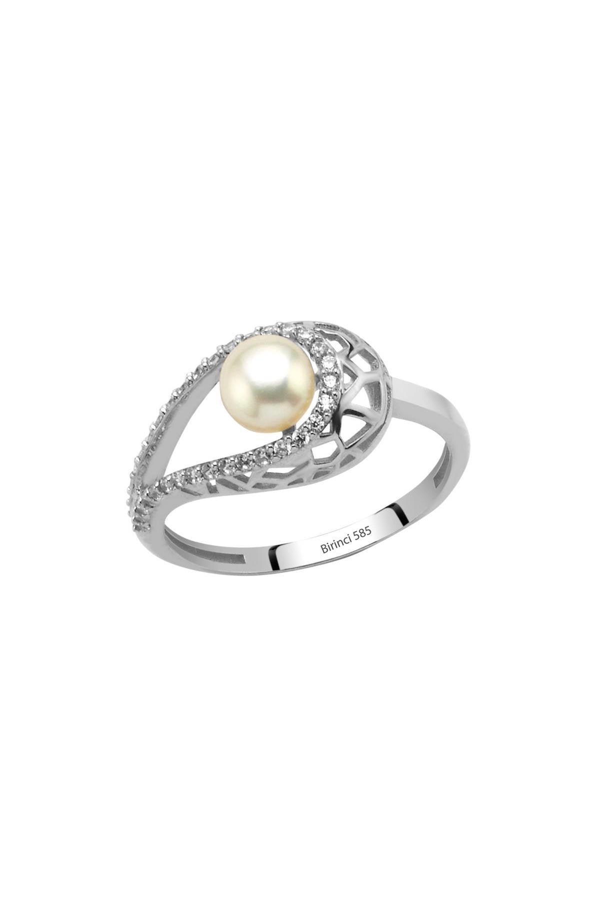 Damla Doğal İnci Yüzük