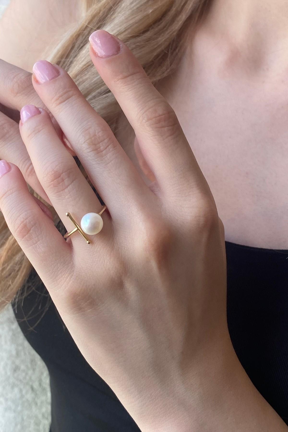 Doğal İnci Yüzük