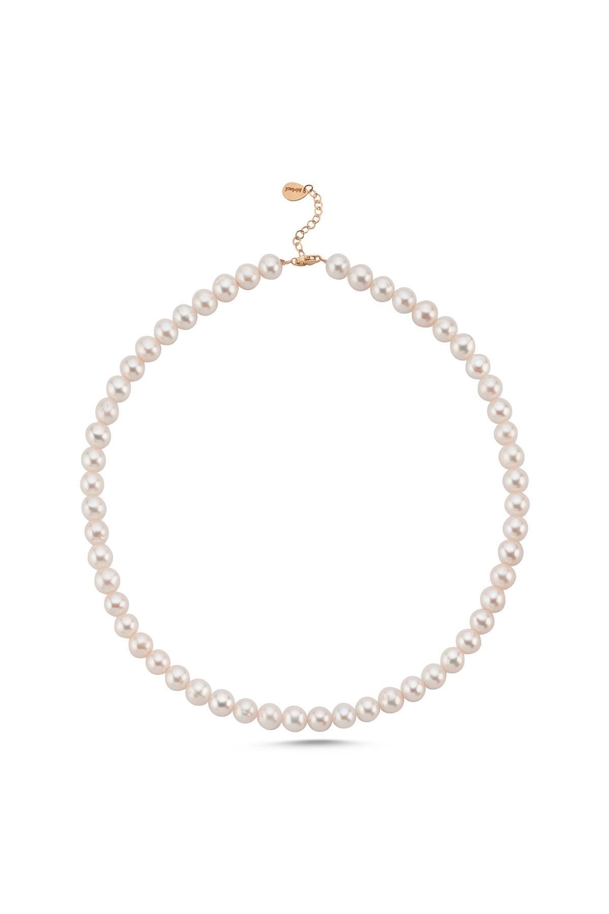 Sıralı Doğal İnci Kolye