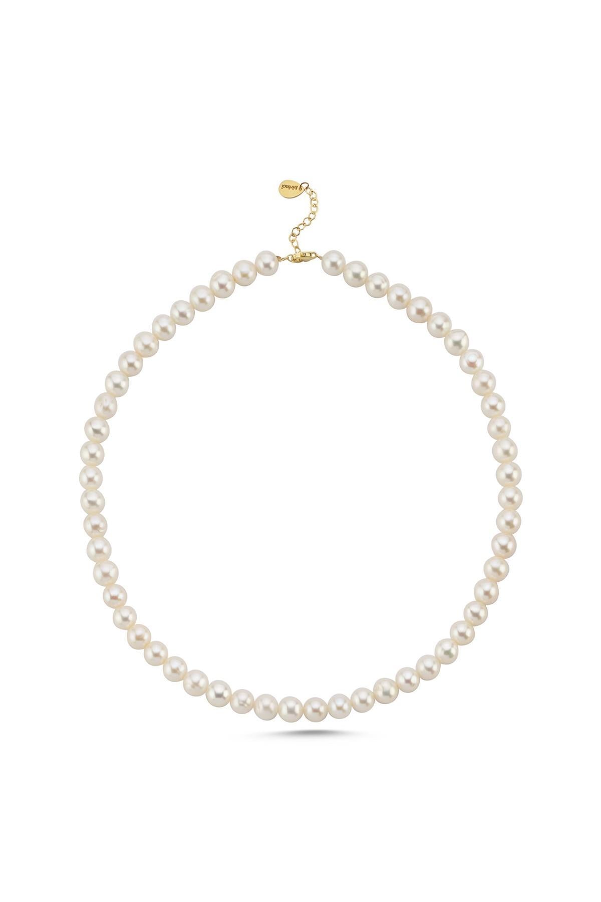 Sıralı Doğal İnci Kolye