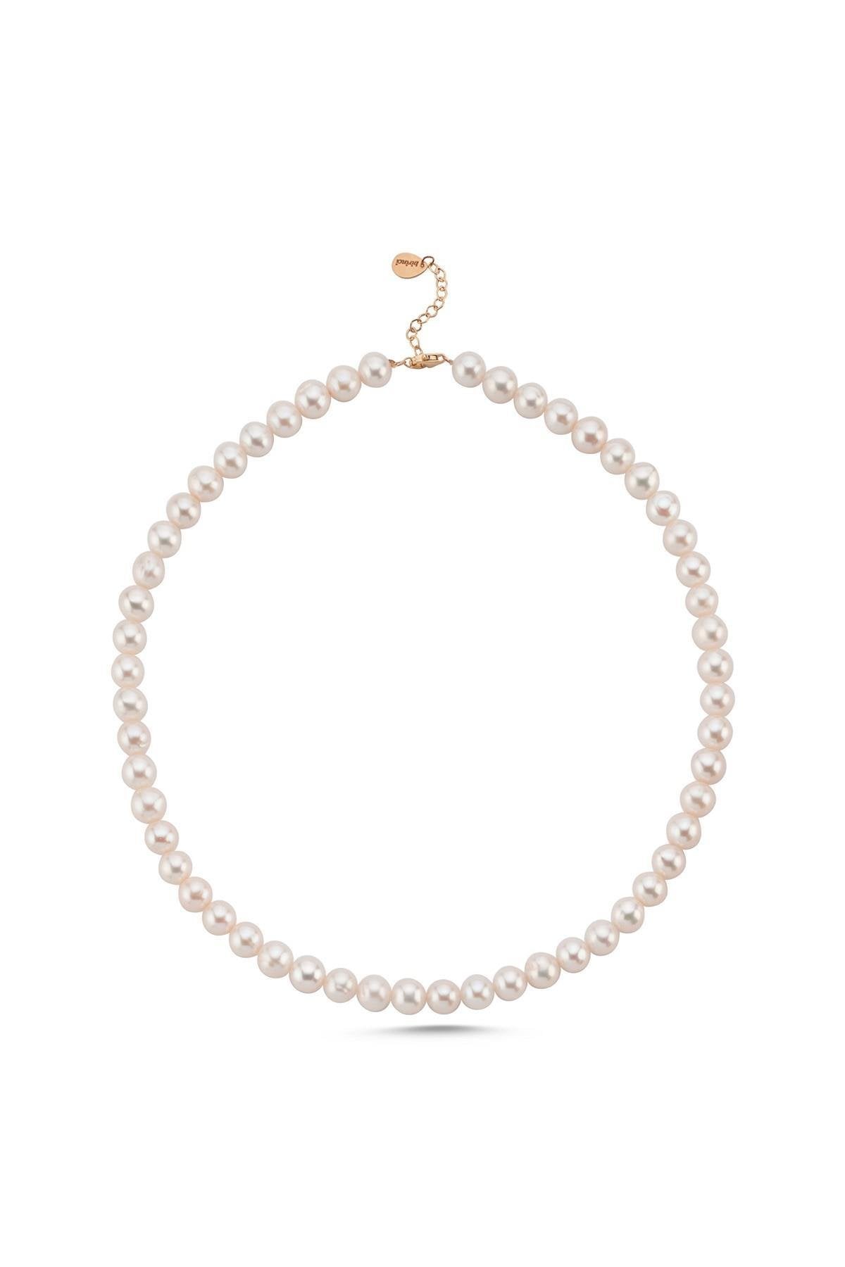 Sıralı Doğal İnci Kolye