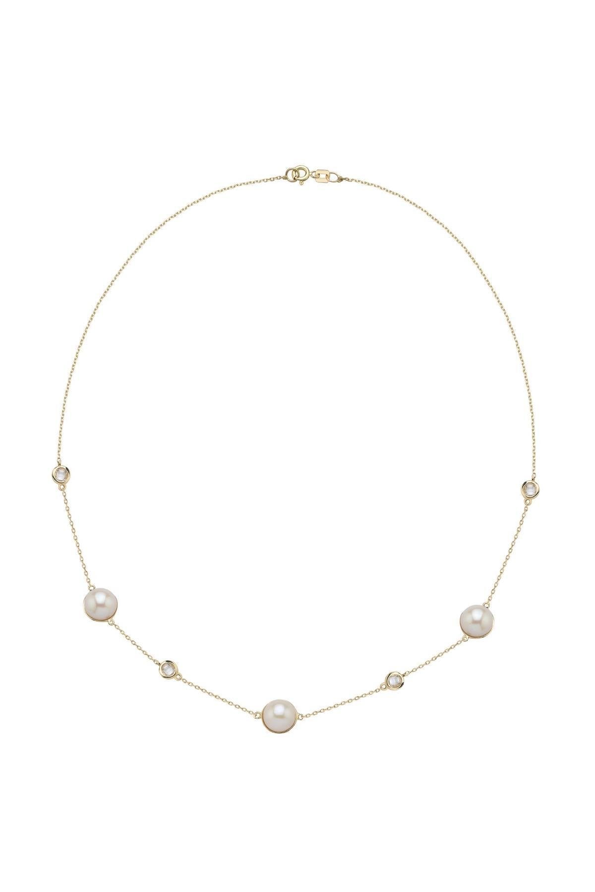 Doğal İncili Kolye