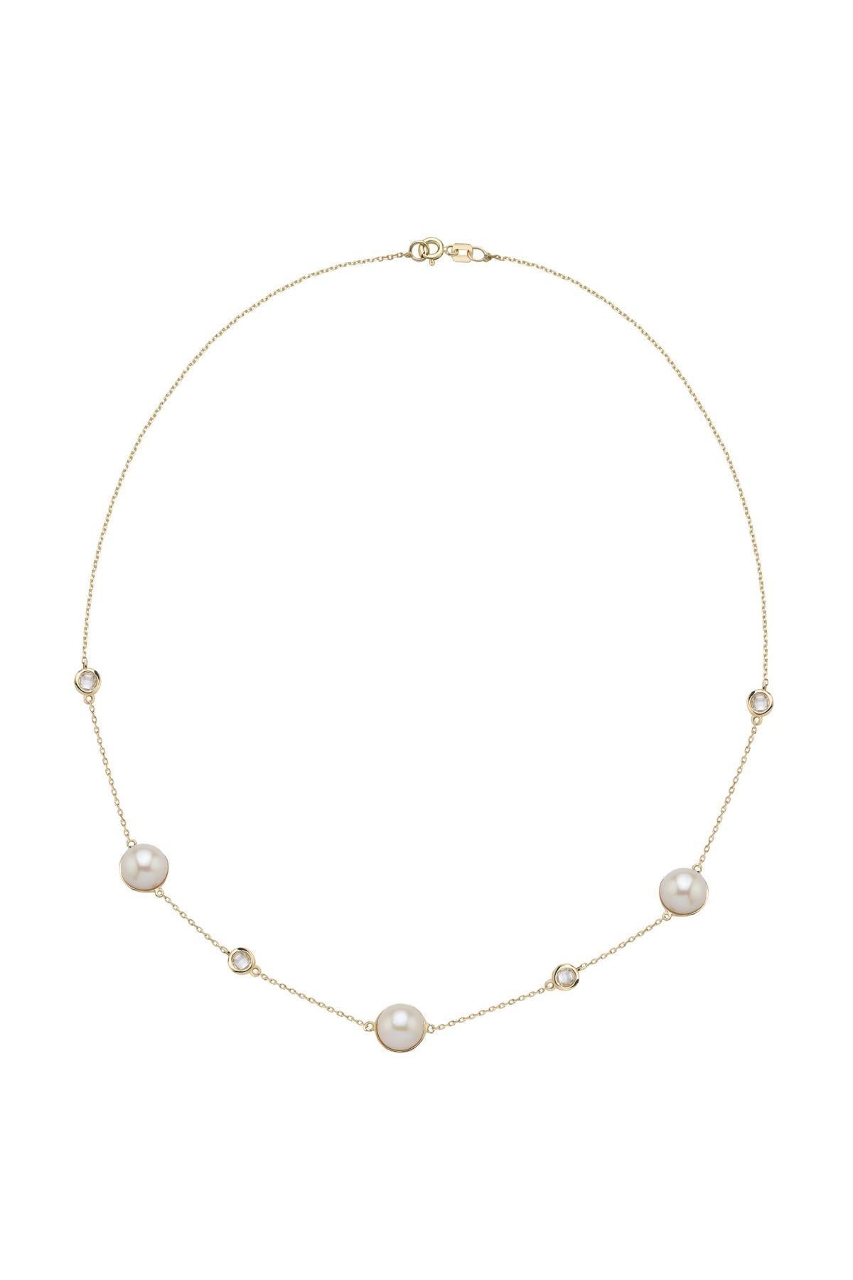 Doğal İncili Kolye