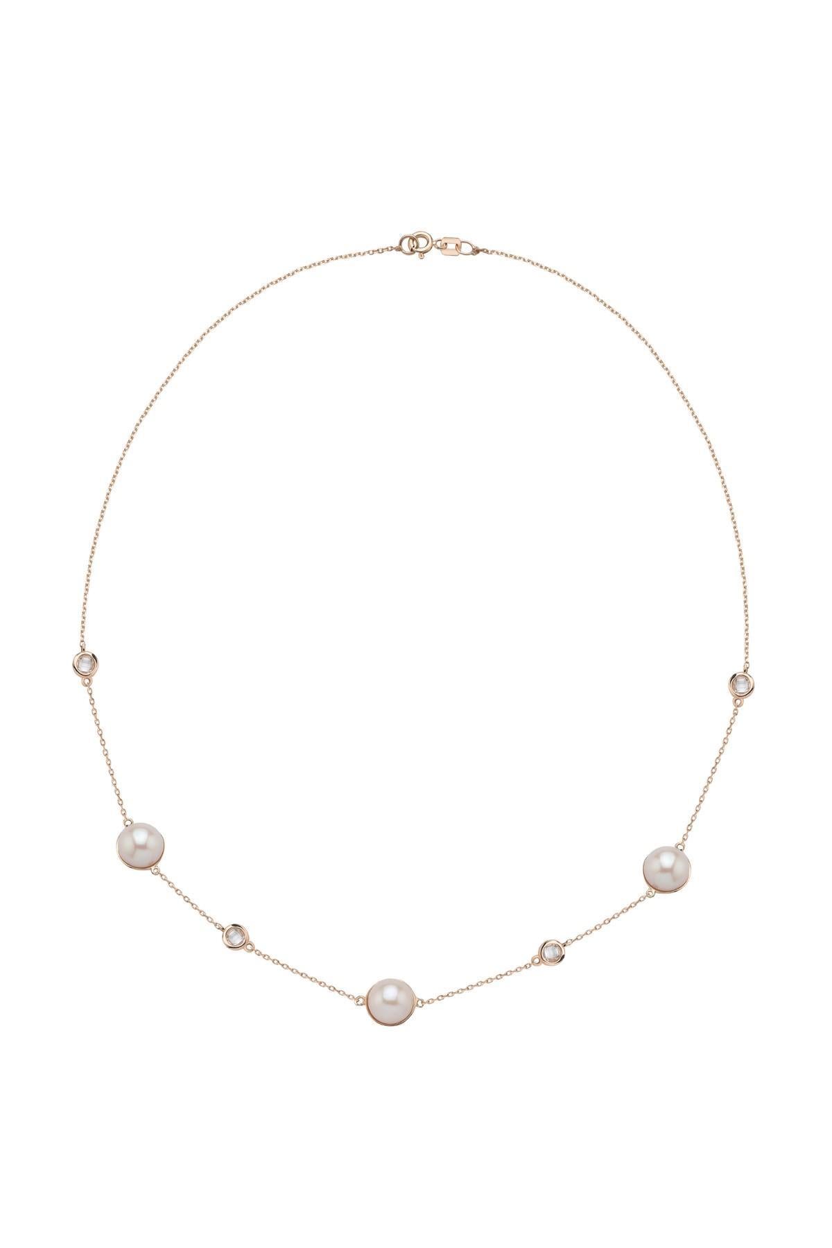 Doğal İncili Kolye