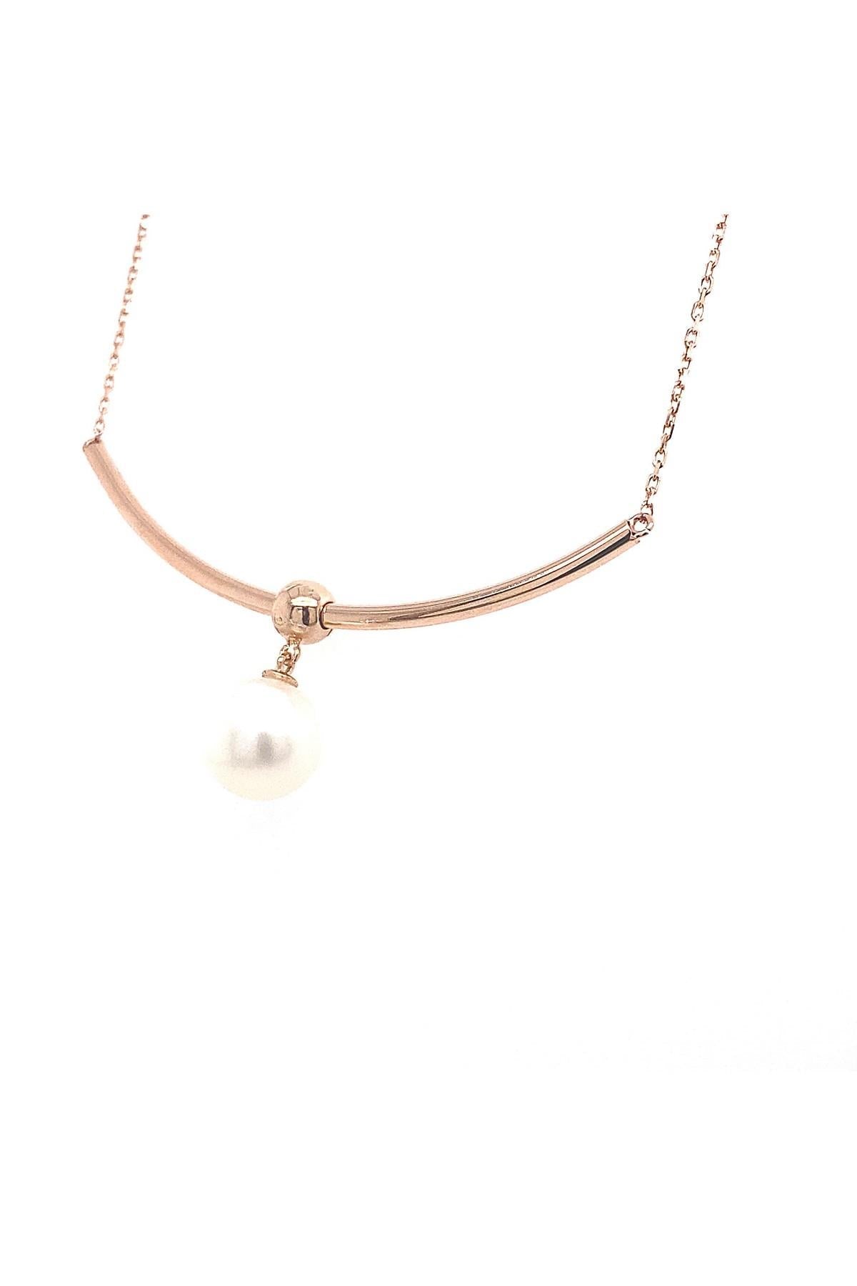 Tatlı Su Doğal İnci Kolye