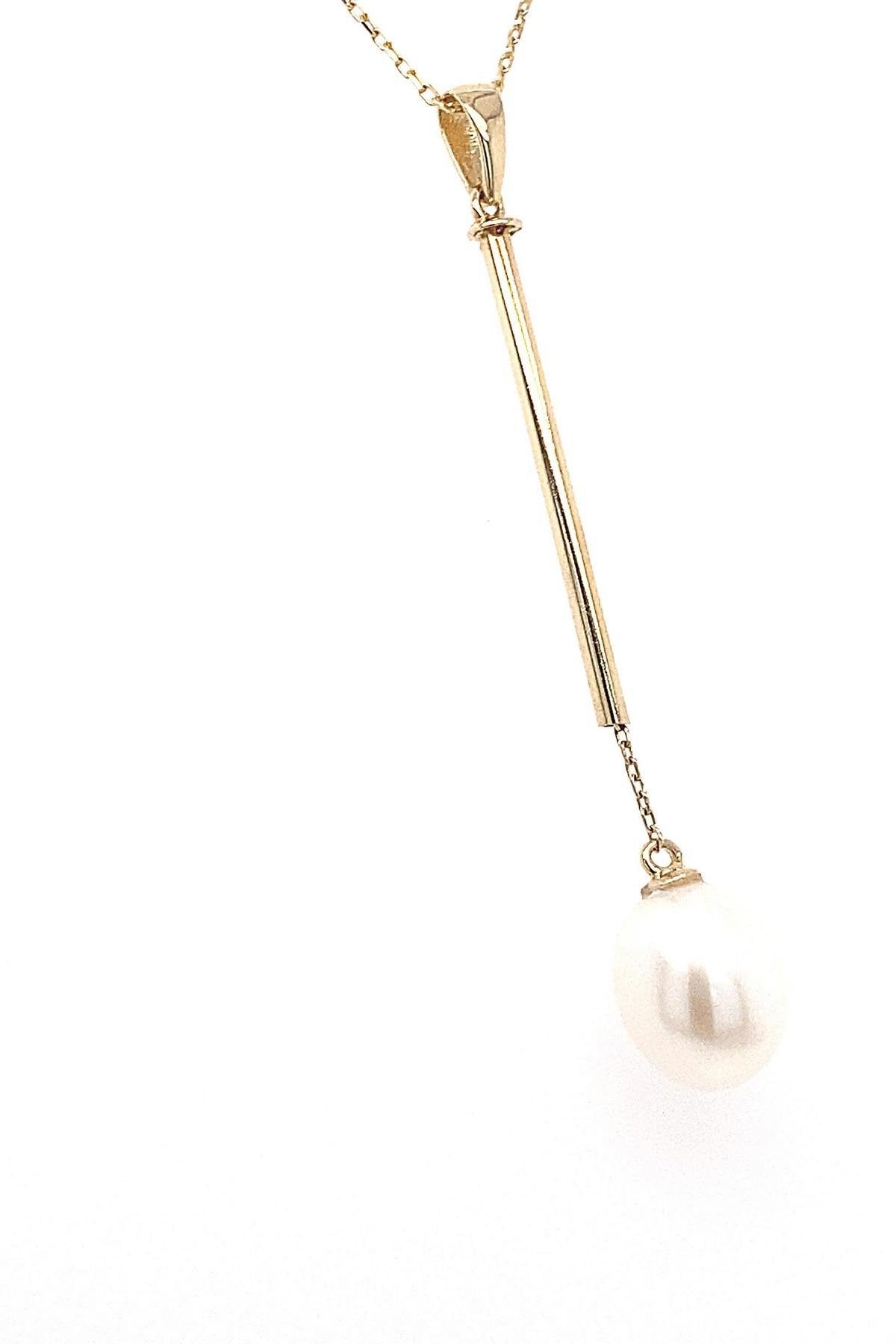 Tatlı Su Doğal İnci Kolye