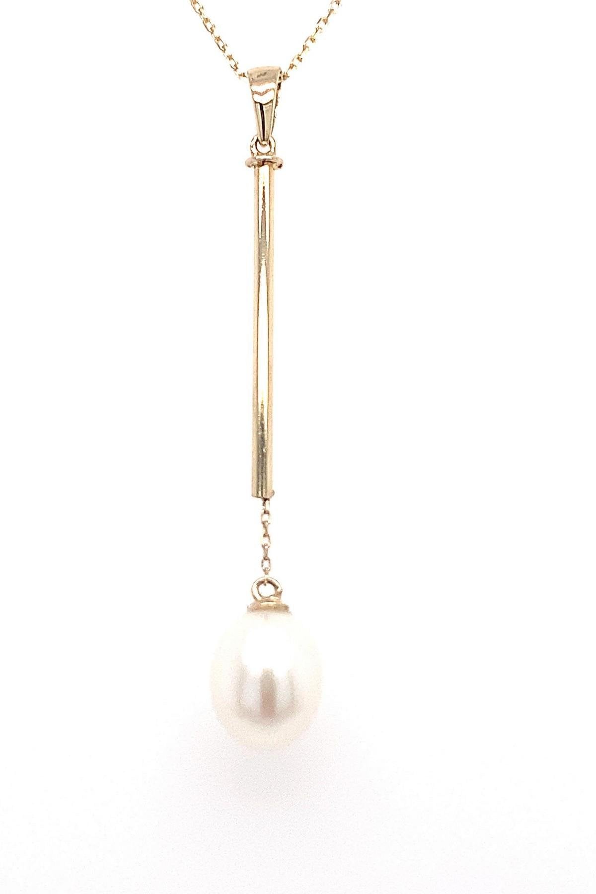 Tatlı Su Doğal İnci Kolye