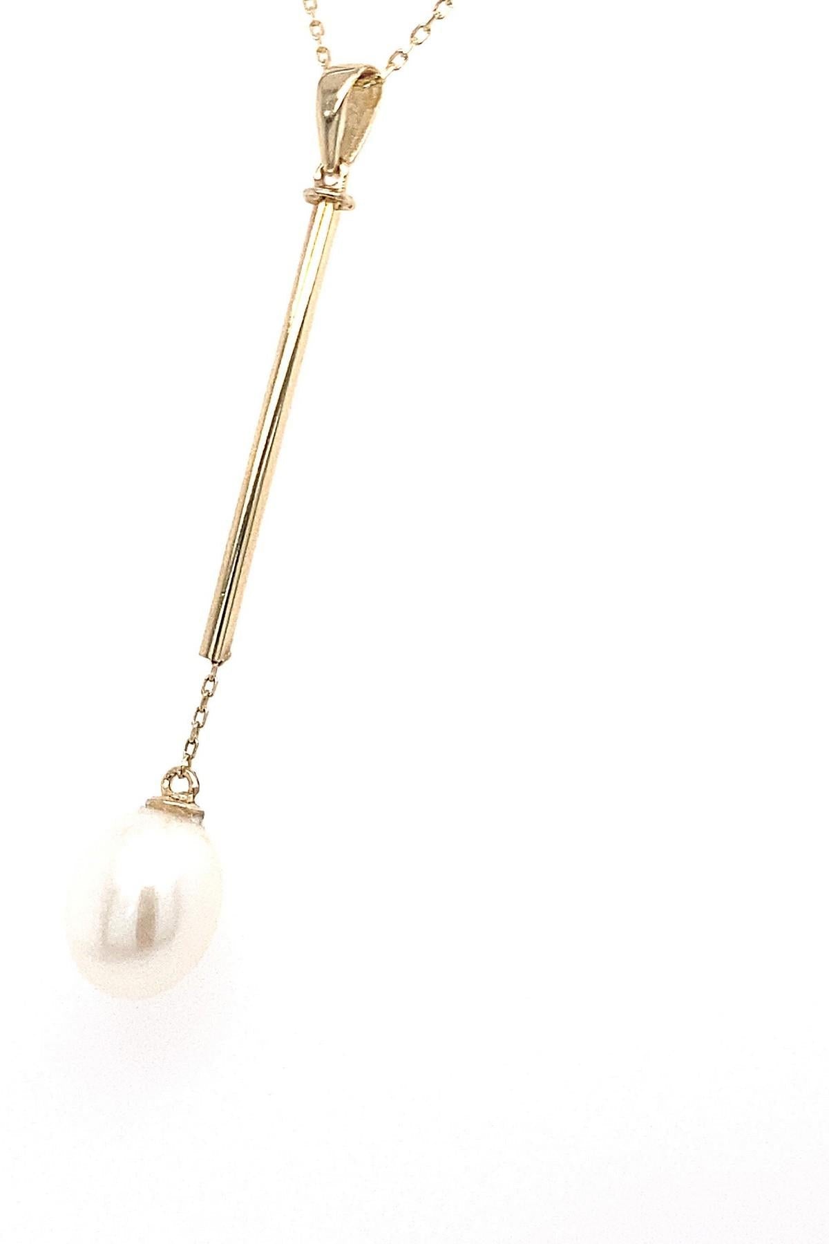 Tatlı Su Doğal İnci Kolye