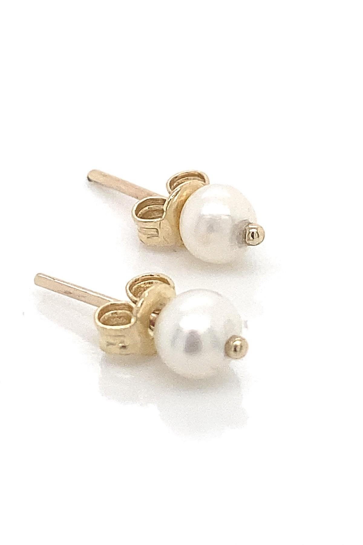 Doğal İnci Çocuk Küpe