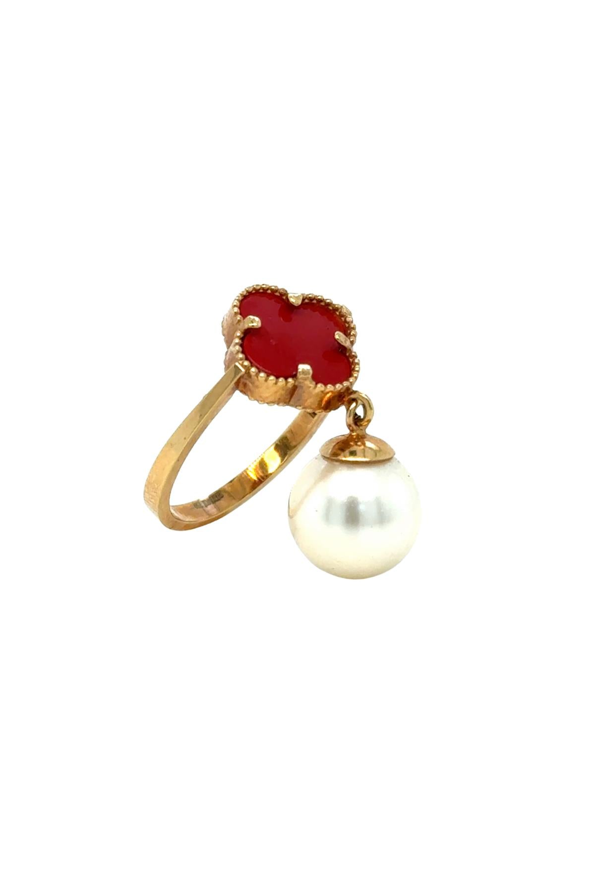 Doğal İnci Yüzük